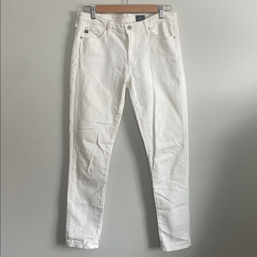 AG Adriano Goldschmied White Jeans 28R